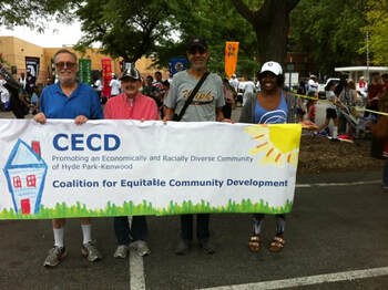 CECD marching in parade